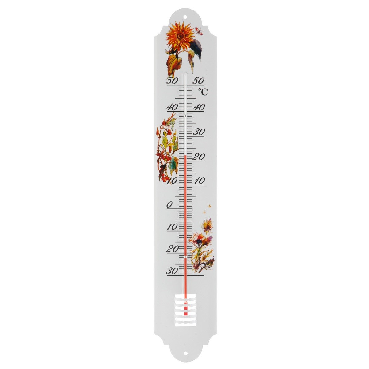 Kovový teplomer Meadow, 49 cm