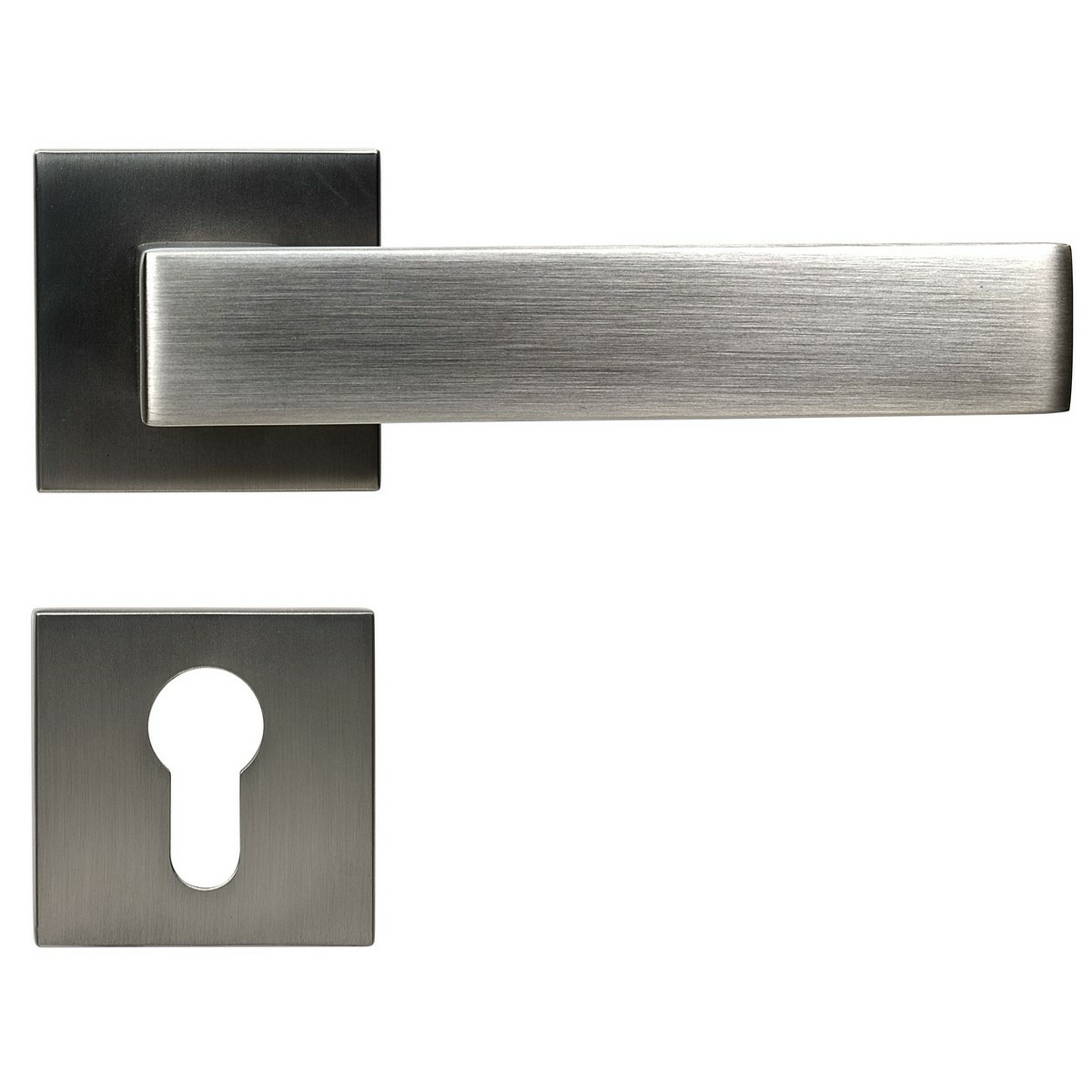 Feronerie pentru ușă RK.C36.GARDA.PZ.NIMAT din aluminiu