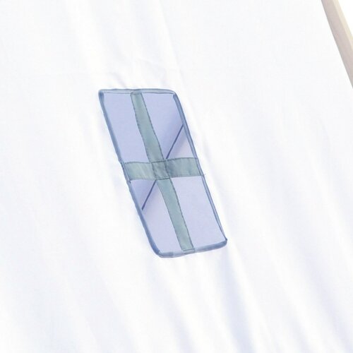 Cort pentru copii Bino Little house alb, 125 x 92x 95 cm