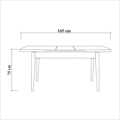 Set de masă Vina Atlantic Pine and Stone, 5 piese