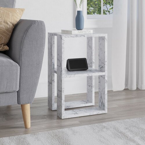 Nočna omarica Lonie Carrara Marble