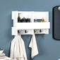 Wandgarderobe Wink White