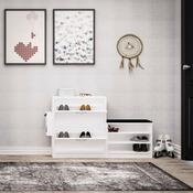 Schuhschrank Trend White