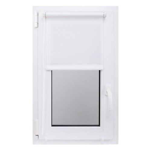 Рулонна штора MINI Rainbow Line біла, 42 x 150 см