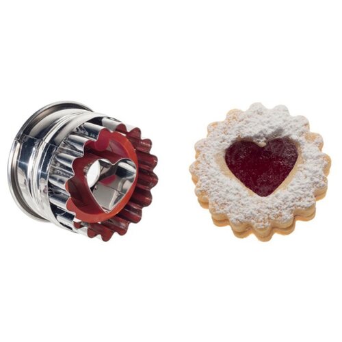 Westmark Süteményformázó szett, szív alakú, 5 cm