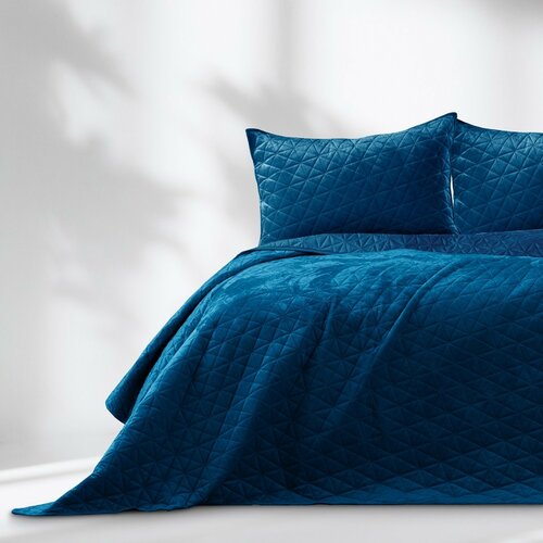 AmeliaHome Prekriv za posteljo Laila modra, 220 x240 cm