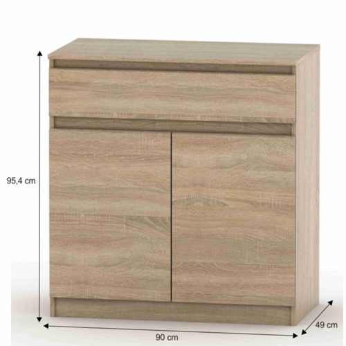 Skříňka HANY NEW 007, dub sonoma