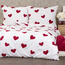 4Home Pościel bawełniana Red Hearts , 140 x 220 cm, 70 x 90 cm