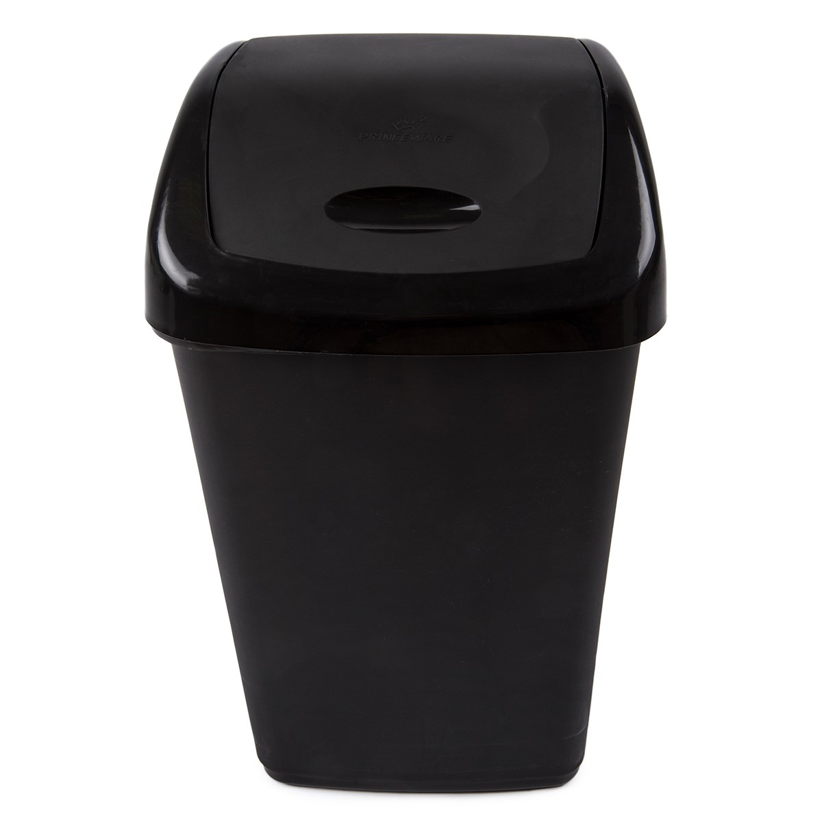 Odpadkový plastový výklopný kôš 15 l, čierna