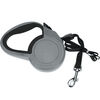 Smycz dla psa szary, 3 m