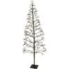 Zewnętrzne oświetlenie dekoracyjne Choinka, 120 cm, 160 diod LED, ciepły biały kolor