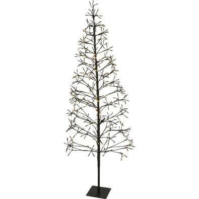 Zewnętrzne oświetlenie dekoracyjne Choinka, 120 cm, 160 diod LED, ciepły biały kolor