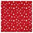 Obrus świąteczny Boże Narodzenie 80 x 80 cm, czerwony