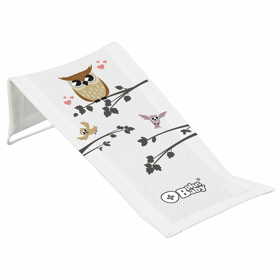 Leżak kąpielowy Tega Fabric Wise Owl, biały
