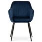 Scaun de masă PIKA BLUE4, albastru