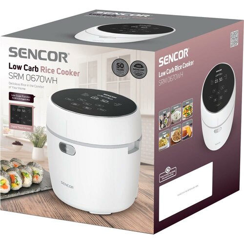 Sencor SRM 0670WH rizsfőző, fehér