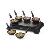DOMO DO8710W elektrický lívanečník s WOK pánvemi