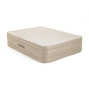 Bestway Semišová nafukovací matrace Fortech s el. pumpou, 203 x 152 x 46 cm