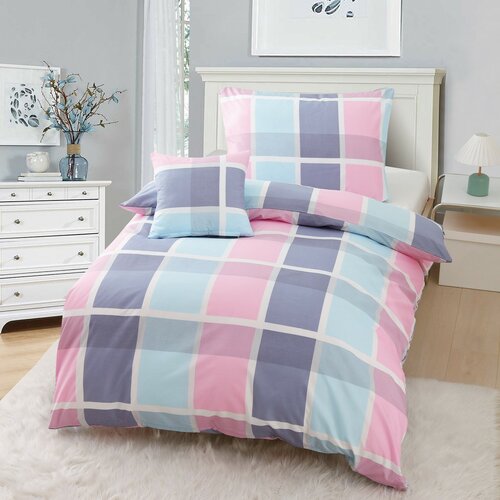 Bettwäsche MicroSatin LOGAN /8/, 140 x 200 cm, 70 x 90 cm, 40 x 40 cm