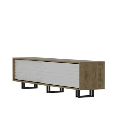 Askak White TV-asztal