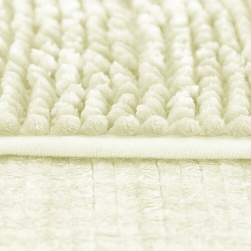 Restilo Badteppich-Set Bati  Weiß, 2 St. 50 x 80 cm, 40 x 50 cm