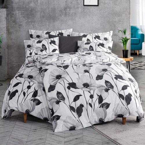 4Home Baumwollbettwäsche Renforcé Monochrome Bloom, 140 x 200 cm, 70 x 90 cm