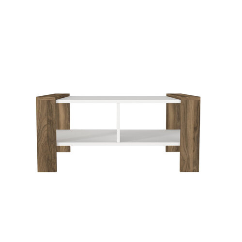 Couchtisch Erica White Walnut
