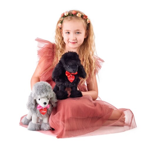 Jucărie de pluș Lumpin gri Lily, 25 cm