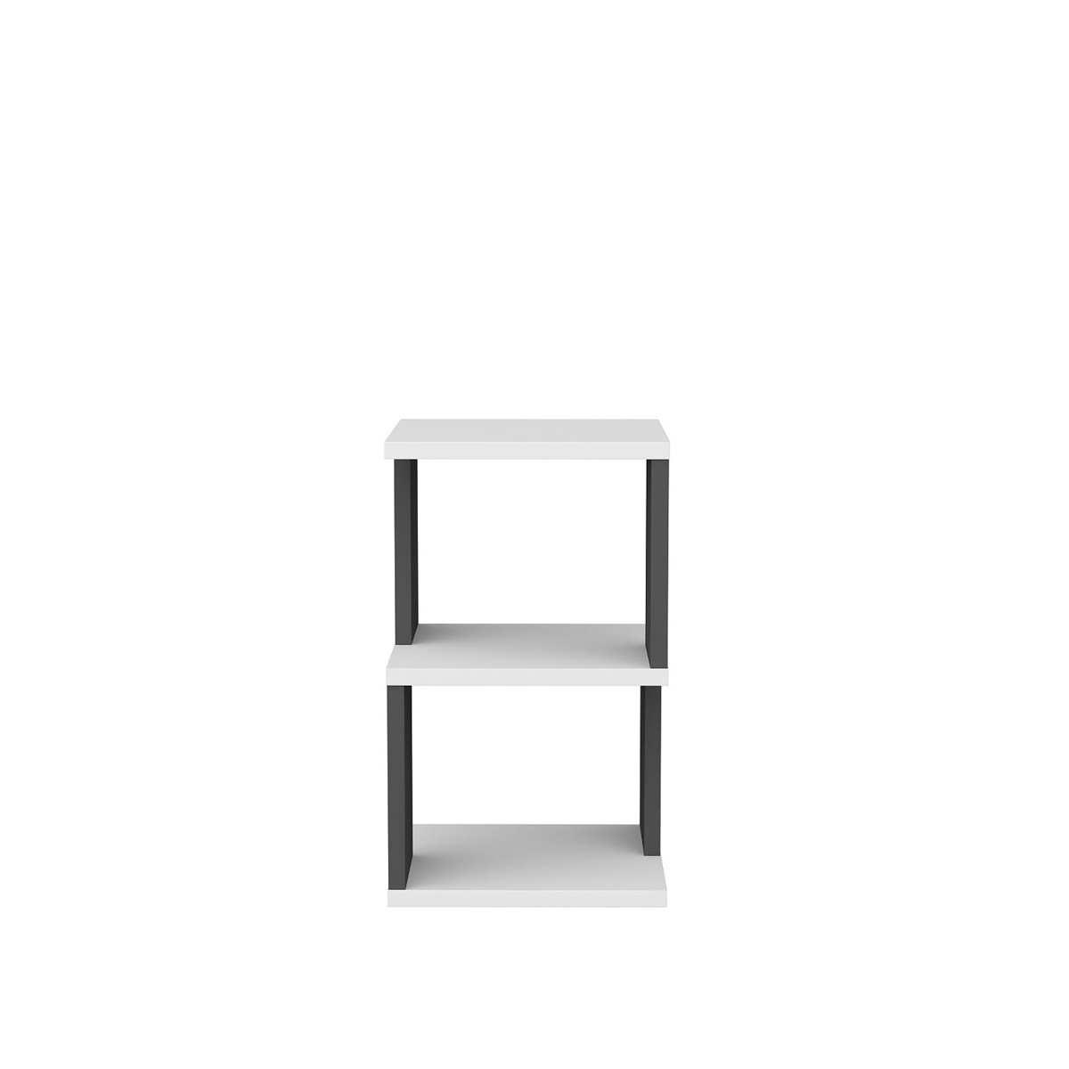 Noční stolek Carter White Anthracite - thumb (1)