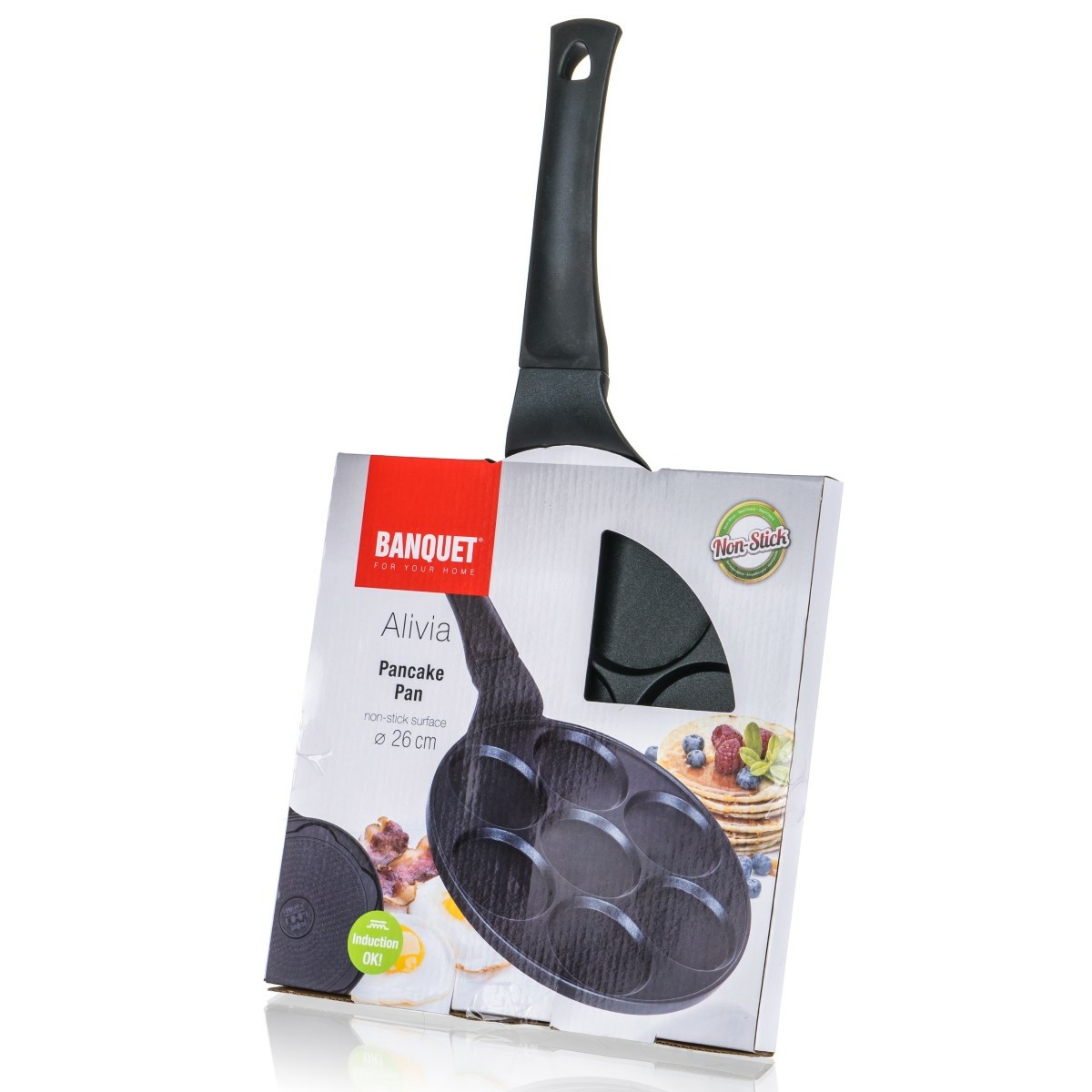 Banquet Pánev na 7 lívanců s nepřilnavým povrchem ALIVIA 26 cm - thumb (7)