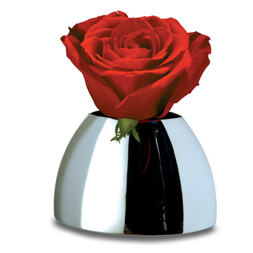 Váza Bulb 8 cm, stříbrná
