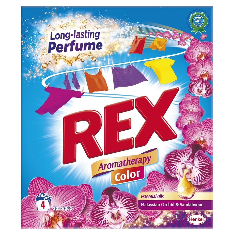 Rex Prací prášek Malaysian Orchid & Sandalwood color 4 PD