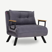 Fotoliu Sando Single Grey