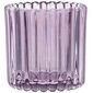 Suport de sticlă pentru lumânări Altom Tealight, diametru 8,5 cm, violet