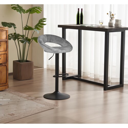 AUB-822 GREY4 bárszék szett, 2 db