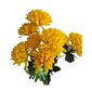 Buchet artificial de Crizanteme, galben, înălțime 58 cm