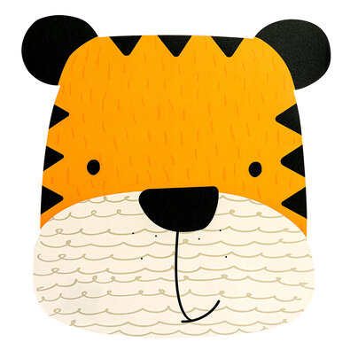 Suport farfurii Tigru, 40 x 40 cm