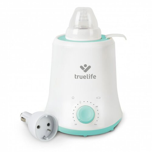 Ohrievačka dojčenských flašiek TrueLife Invio BW Single biely/zelený
