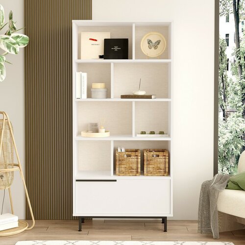 Biblioteczka One White