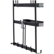 Wenko Multifunktionales Küchenregal mit Haken Gala, 33 x 9 x 30 cm