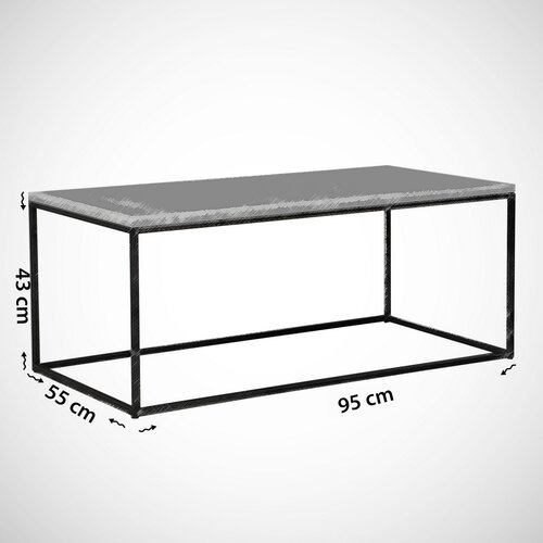 Konferenční stolek Cosco White