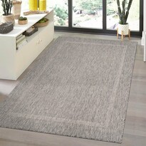 Vopi Teppich für Außenbereich Relax grau, 80 x 150 cm