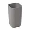 GEDY 630908 Seventy smetnjak z odklopnim pokrovom,8 l, siv
