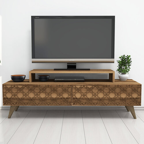 TV asztal City Walnut