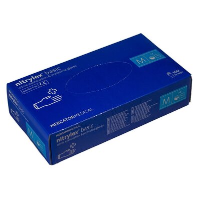 Rękawice Nitrylex „Basic” 100 szt., rozm. M
