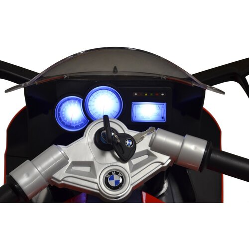 Buddy Toys BEC 6010 Motocicletă electrică BMWK1300, albă