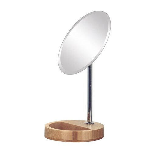 Kleine Wolke Kozmetično ogledalo Timber premer 17cm