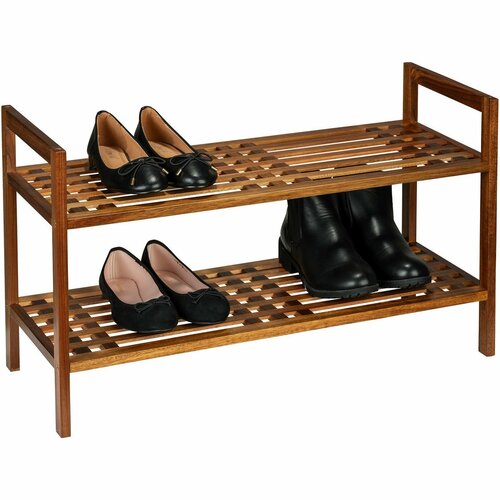 Wenko Dřevěný botník z akácie FONDI