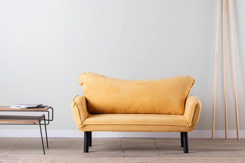 Sofa rozkładana Chatto Mustard