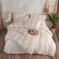 4Home Bettwäsche aus Baumwolle Stripes taupe, 140 x 200 cm, 70 x 90 cm